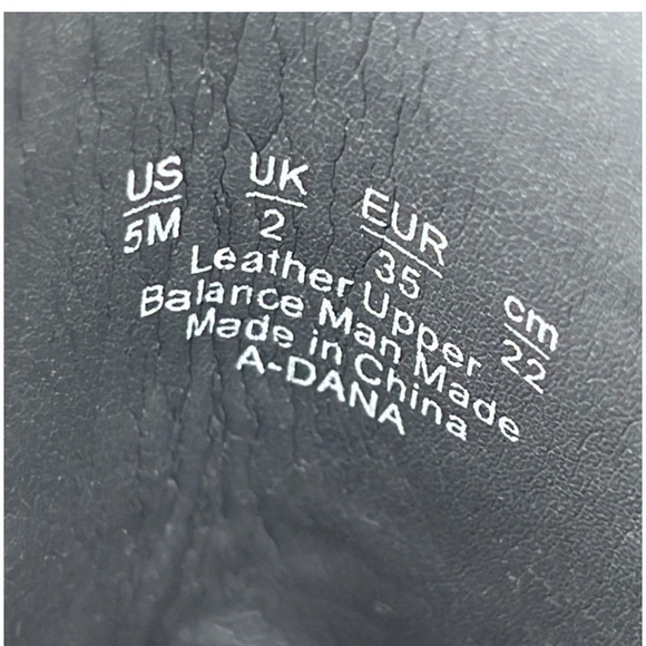 Franco Sarto Dana Women's Black Bronze Combat Boot Women's Size 5 - Picture 12 of 13